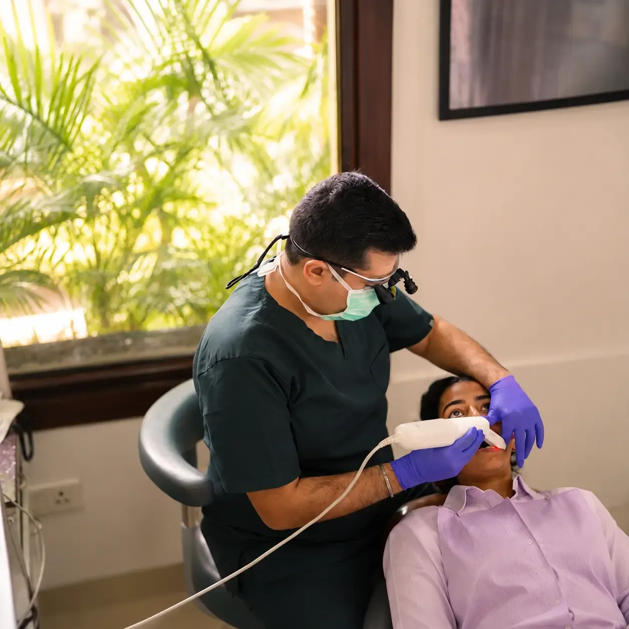 Intraoral 3D scanning at SmileWorks Dental Studio